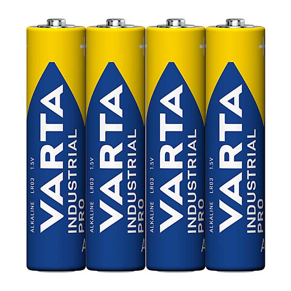 VARTA Batterie Industrial AAA Micro, R3, Al-Mn 4003 Ind. Fol.4